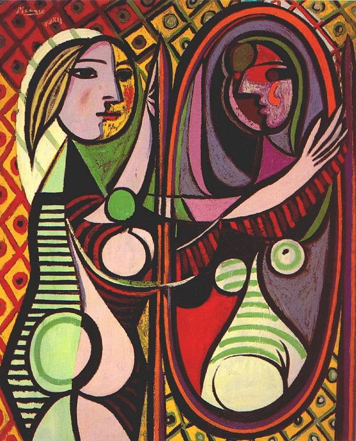 Pablo Picasso Girl Before a Mirror